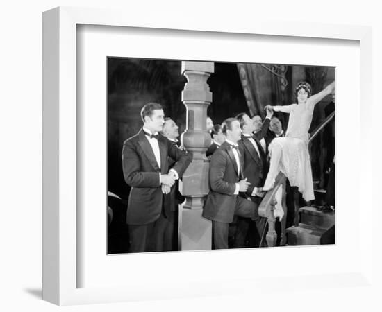 Silent Film Still: Parties-null-Framed Photographic Print