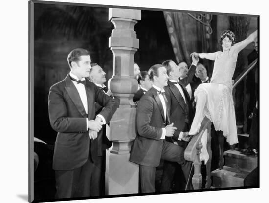 Silent Film Still: Parties-null-Mounted Photographic Print