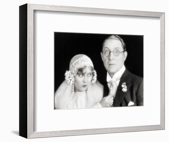 Silent Film Still: Wedding-null-Framed Photographic Print