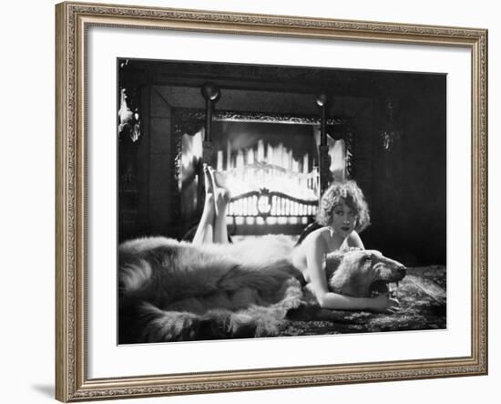 Silent Film Still: Woman-null-Framed Photographic Print