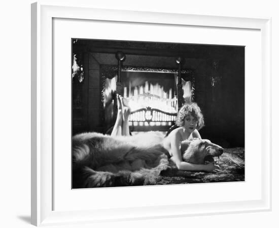 Silent Film Still: Woman-null-Framed Photographic Print