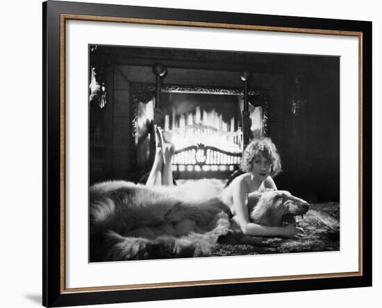 Silent Film Still: Woman-null-Framed Photographic Print