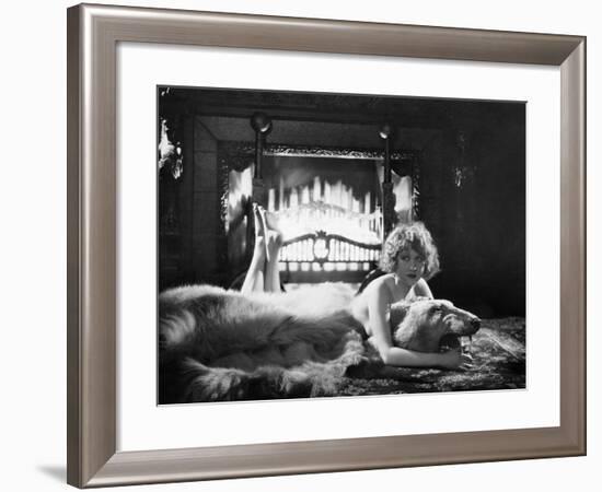 Silent Film Still: Woman-null-Framed Photographic Print