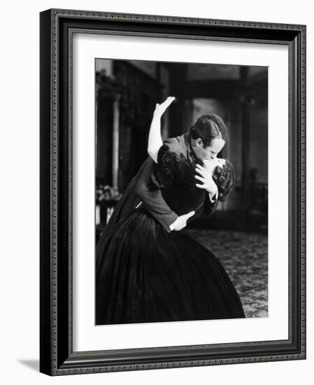 Silent Film Still-null-Framed Photographic Print