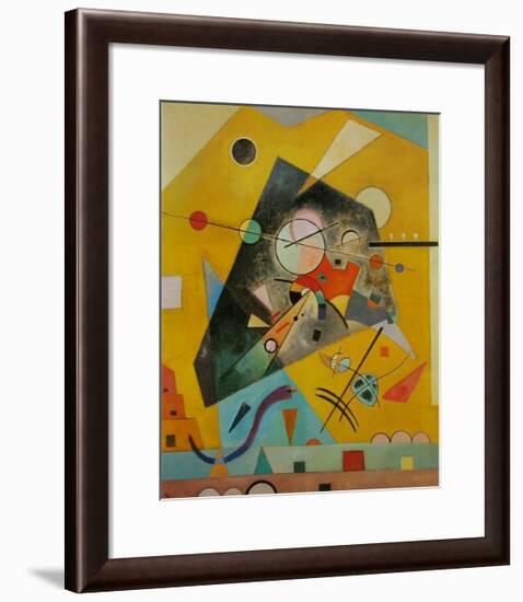 Silent Harmony-Wassily Kandinsky-Framed Art Print