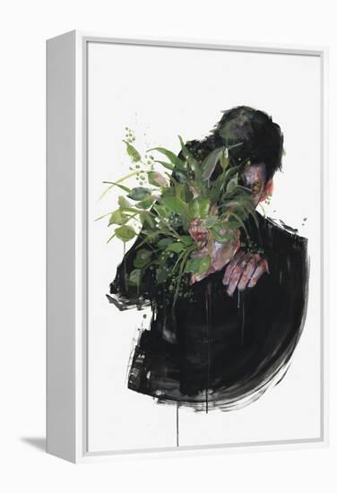 Silent Metamorphisis-Agnes Cecile-Framed Stretched Canvas