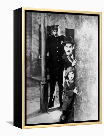 Silent Movie-null-Framed Stretched Canvas