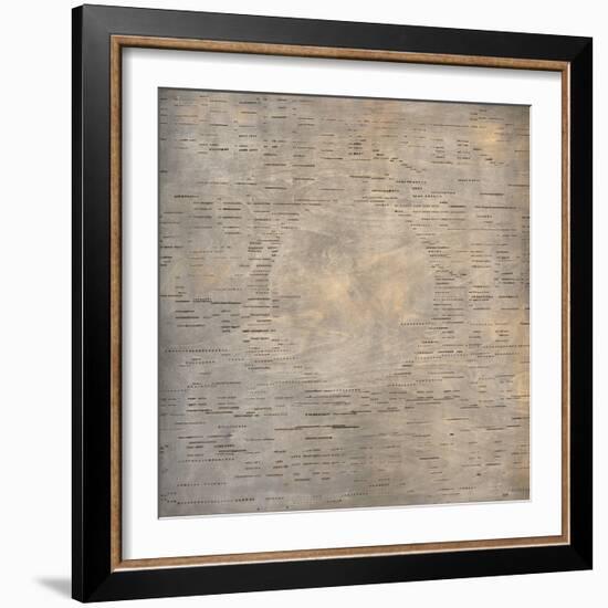 Silent Music (Hesitation Waltz)-Kara Smith-Framed Art Print