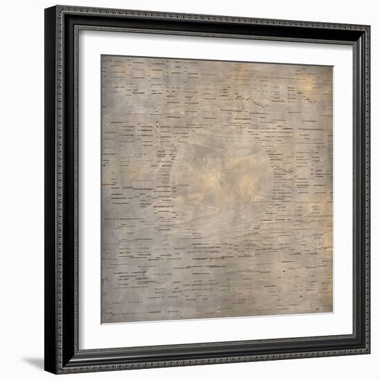 Silent Music (Hesitation Waltz)-Kara Smith-Framed Art Print