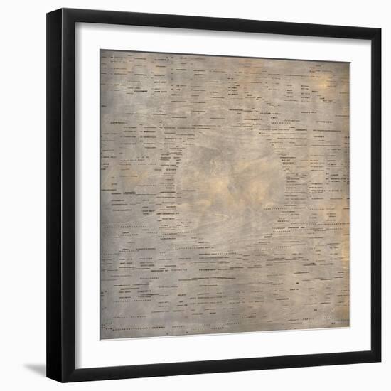 Silent Music (Hesitation Waltz)-Kara Smith-Framed Art Print