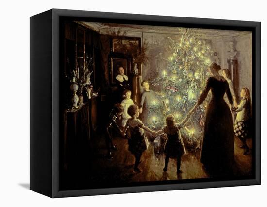 Silent Night, 1891-Viggo Johansen-Framed Premier Image Canvas