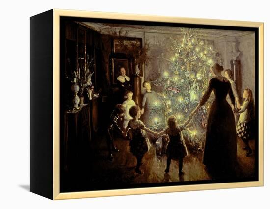 Silent Night, 1891-Viggo Johansen-Framed Premier Image Canvas
