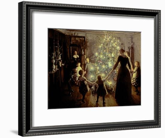 Silent Night, 1891-Viggo Johansen-Framed Giclee Print