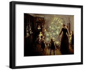 Silent Night, 1891-Viggo Johansen-Framed Giclee Print