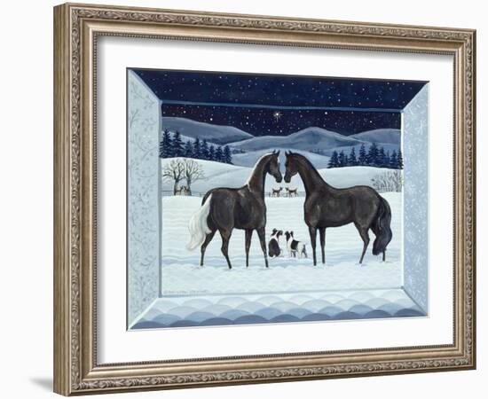 Silent Night- December-Kristin Bryant-Framed Giclee Print