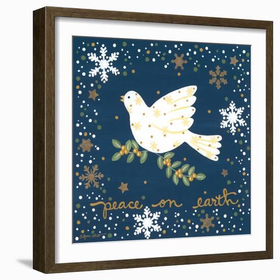 Silent Night Dove-Annie LaPoint-Framed Art Print