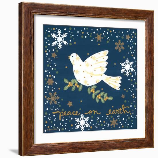 Silent Night Dove-Annie LaPoint-Framed Art Print