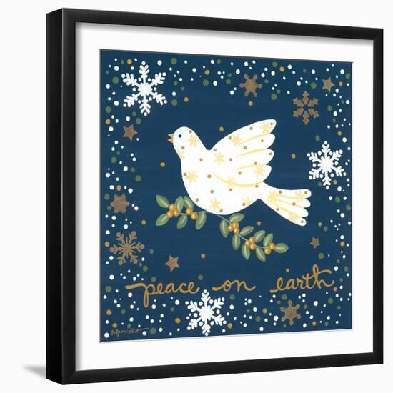 Silent Night Dove-Annie LaPoint-Framed Art Print