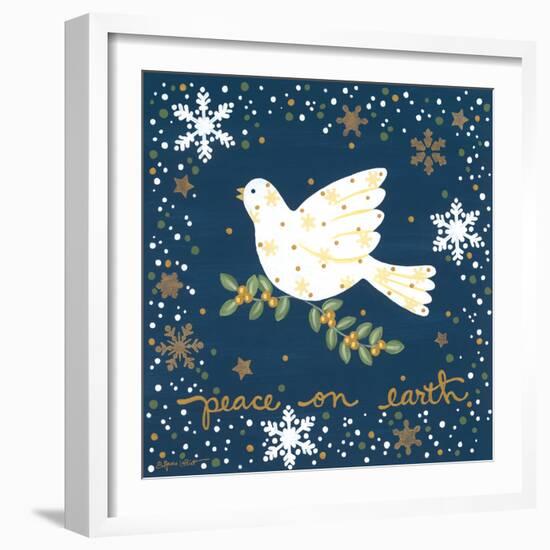 Silent Night Dove-Annie LaPoint-Framed Art Print