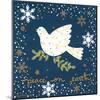 Silent Night Dove-Annie LaPoint-Mounted Art Print