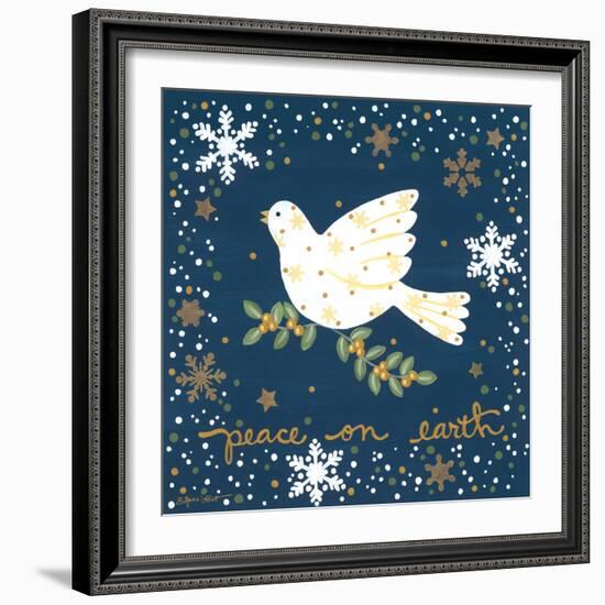 Silent Night Dove-Annie LaPoint-Framed Art Print