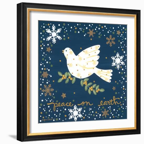 Silent Night Dove-Annie LaPoint-Framed Art Print