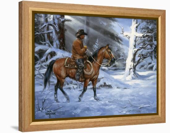 Silent Night, Holy Night-Jack Sorenson-Framed Stretched Canvas