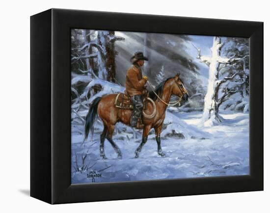 Silent Night, Holy Night-Jack Sorenson-Framed Stretched Canvas