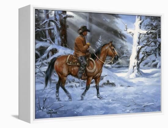 Silent Night, Holy Night-Jack Sorenson-Framed Stretched Canvas