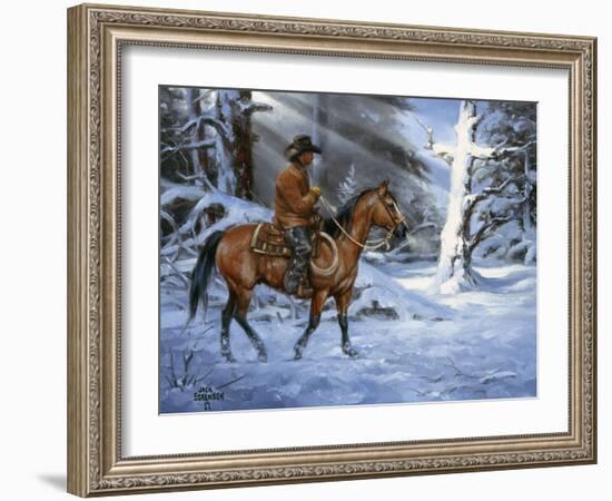 Silent Night, Holy Night-Jack Sorenson-Framed Art Print