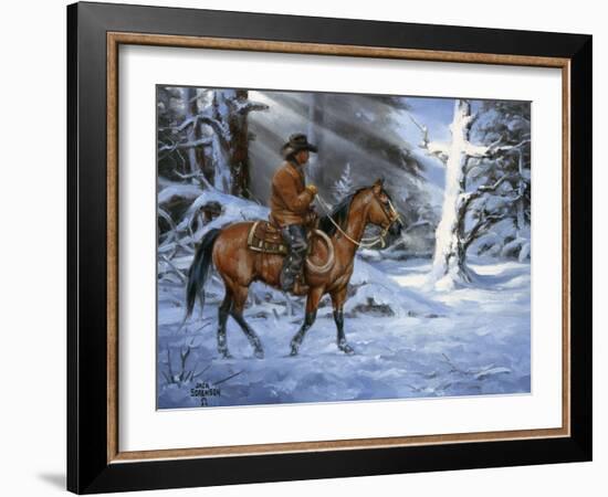 Silent Night, Holy Night-Jack Sorenson-Framed Art Print