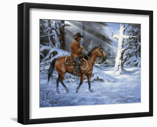 Silent Night, Holy Night-Jack Sorenson-Framed Art Print