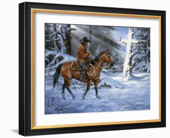 Silent Night, Holy Night-Jack Sorenson-Framed Art Print