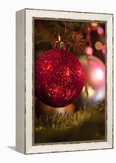 Silent Night II-K.B. White-Framed Premier Image Canvas