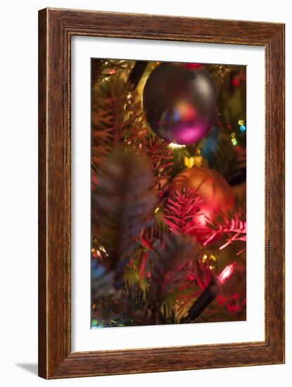 Silent Night-K.B. White-Framed Giclee Print