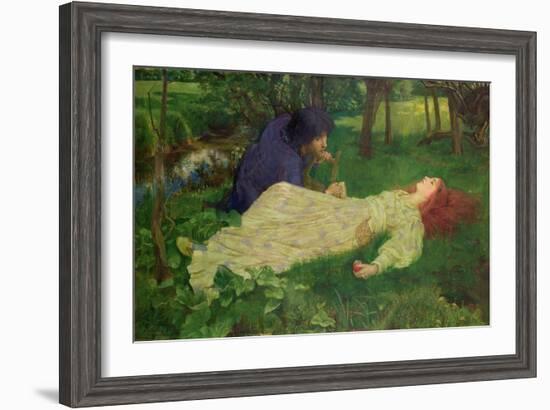 Silent Noon, 1894-John Byam Liston Shaw-Framed Giclee Print