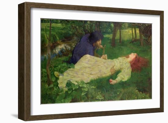 Silent Noon, 1894-John Byam Liston Shaw-Framed Giclee Print