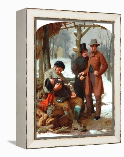 Silent Pleading, 1858-Marcus Stone-Framed Premier Image Canvas