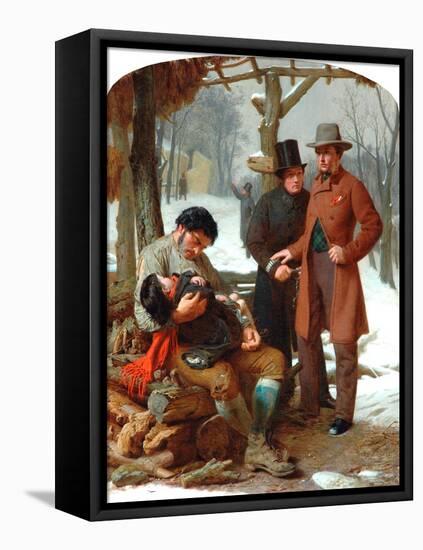 Silent Pleading, 1858-Marcus Stone-Framed Premier Image Canvas