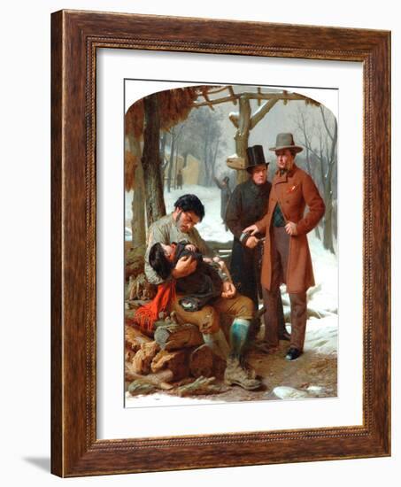 Silent Pleading, 1858-Marcus Stone-Framed Giclee Print