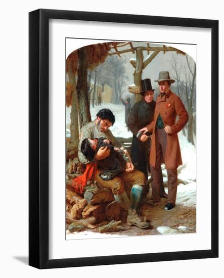 Silent Pleading, 1858-Marcus Stone-Framed Giclee Print