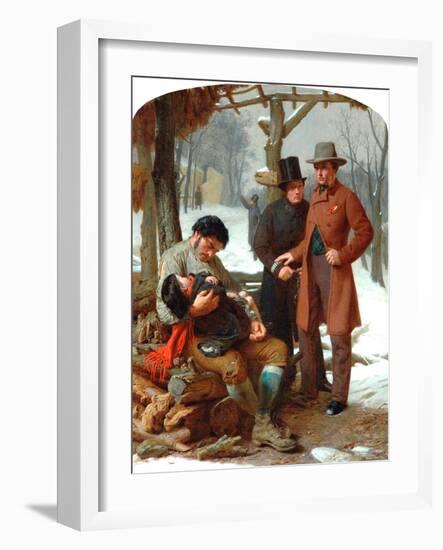 Silent Pleading, 1858-Marcus Stone-Framed Giclee Print