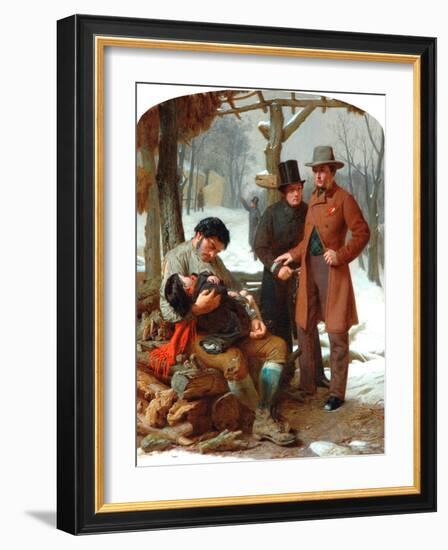 Silent Pleading, 1858-Marcus Stone-Framed Giclee Print