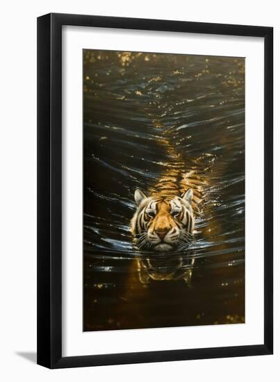 Silent Pursuit-Michael Jackson-Framed Giclee Print