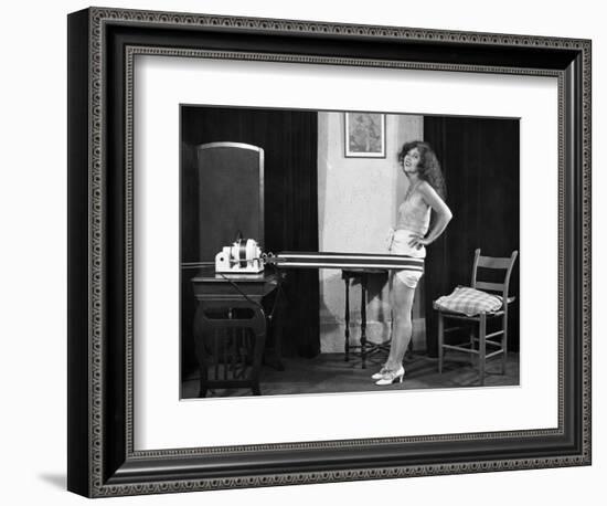 Silent Still: Exercise-null-Framed Giclee Print