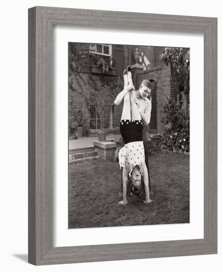 Silent Still: Legs-null-Framed Giclee Print