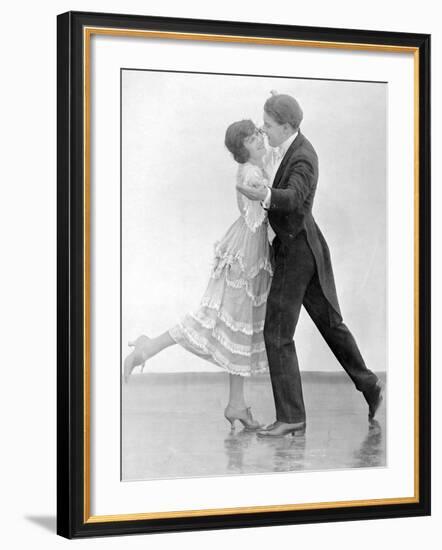 Silent Still: Man & Woman-null-Framed Photographic Print