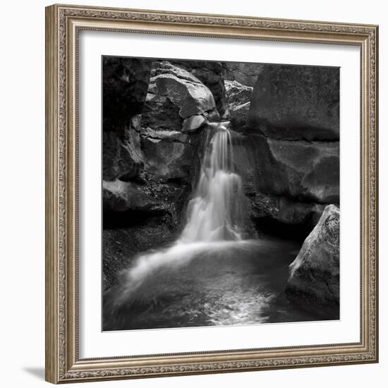 Silent Stream BW-István Nagy-Framed Photographic Print