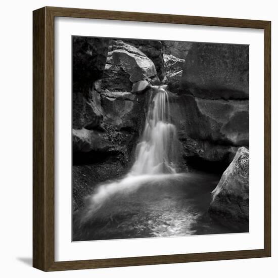 Silent Stream BW-István Nagy-Framed Photographic Print