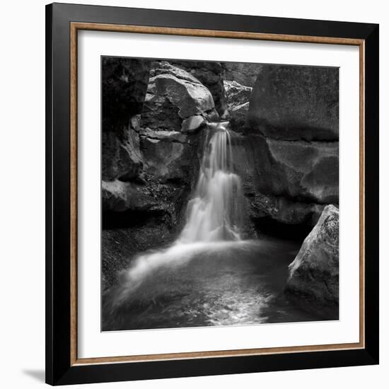 Silent Stream BW-István Nagy-Framed Photographic Print